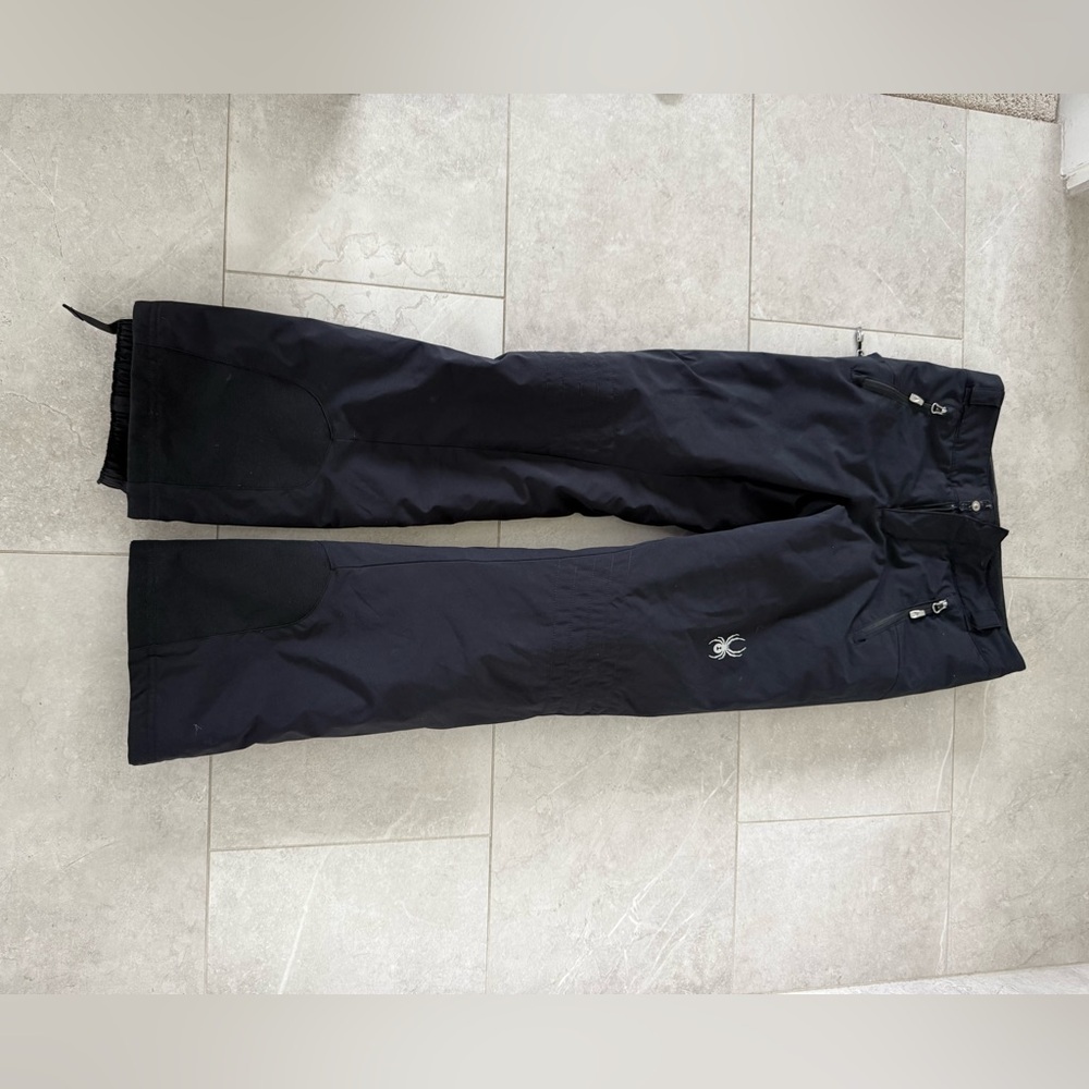 Spyder Women’s Black Ski Pants. Size 4. Insulated. Used.